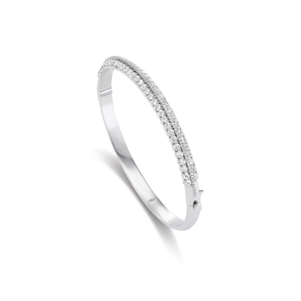 Empire Diamond Bangle